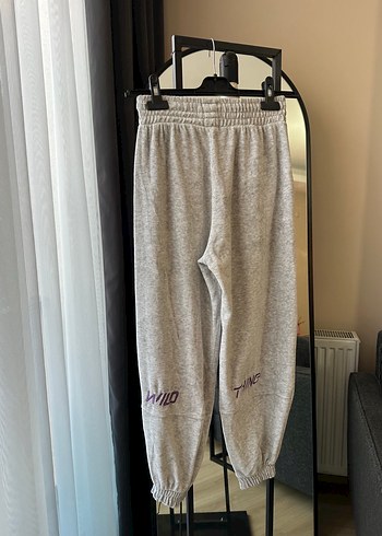 s Beden gri Renk Bershka Havlu Kumaş Eşofman