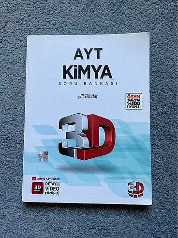 3D AYT Kimya Soru Bankası