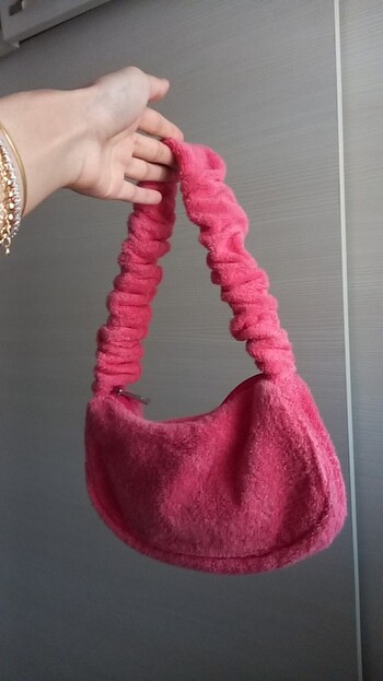  Beden pembe Renk Lcw Pembe Havlu Çanta 