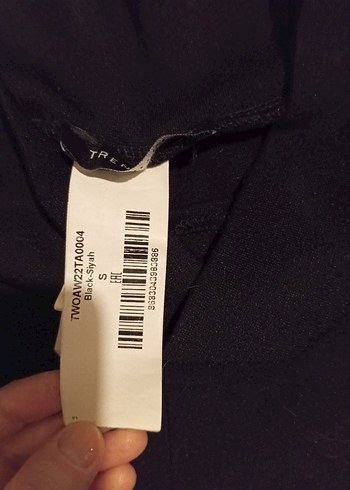 Trendyol & Milla Siyah Kadın Regular Fit Midi Kumaş Pantolon