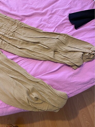 s Beden camel Renk salaş pant