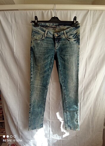 Colin's Vintage düşük bel pantolon