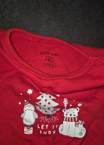 Uzun Kollu, Baskılı Bebek Body Seti - Görsel 2