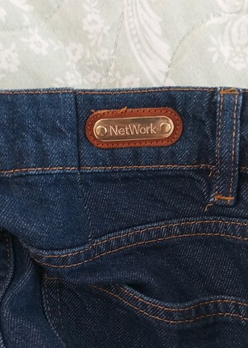 27 Beden Orijinal Network Lacivert Kadın Kot Pantolon