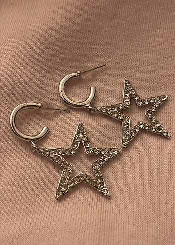 Accessorize Parlak Yıldız Küpe