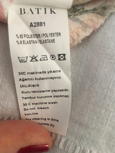 l Beden Desenli Casual Şort / Pudra rengi