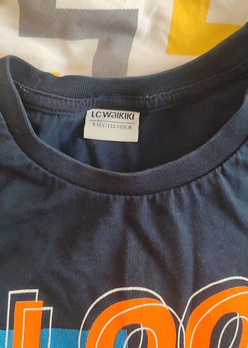 LC Waikiki Erkek Çocuk Baskılı Mavi Sweatshirt