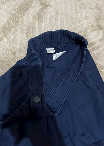 Kadın Lacivert Mini Kot Şort - Görsel 2