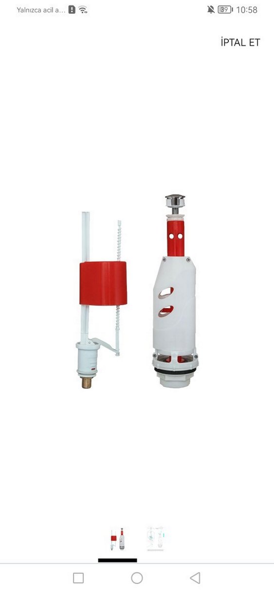 Visam TEOS Renkli Rezervuar iç takımı - Görsel 2