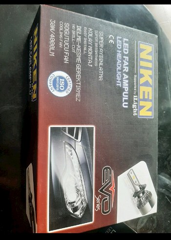 NIKEN H4 LED Far Ampulu - Kolay Montajlı - Görsel 3