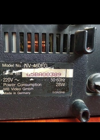 Panasonic VHS KASET PLAYER - Görsel 6