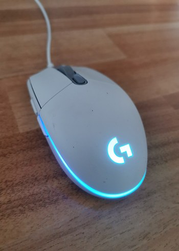 Logitech G203 Beyaz Gaming Mouse RGB Işıklı - Görsel 4