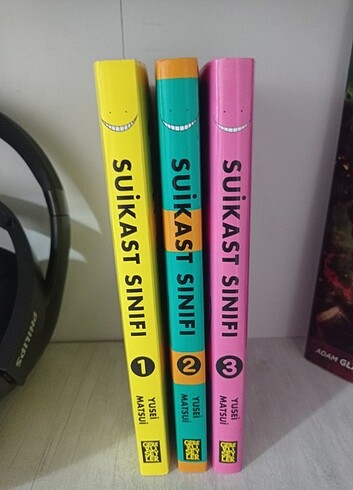 Suikast sınıfı manga cilt 1-3
