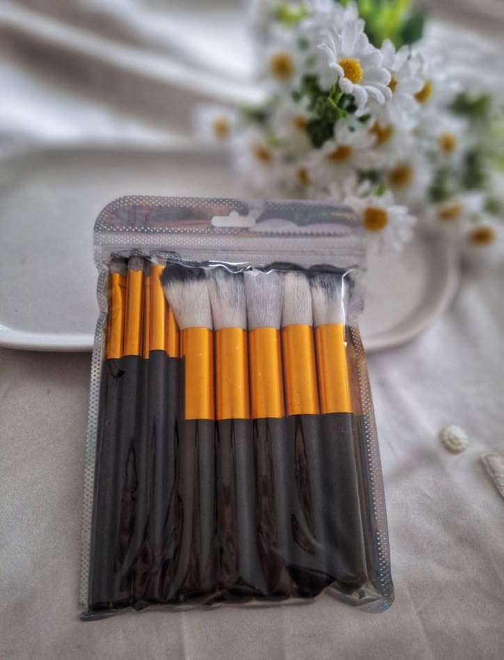 10'lu Makyaj Fırça Seti - Görsel 2