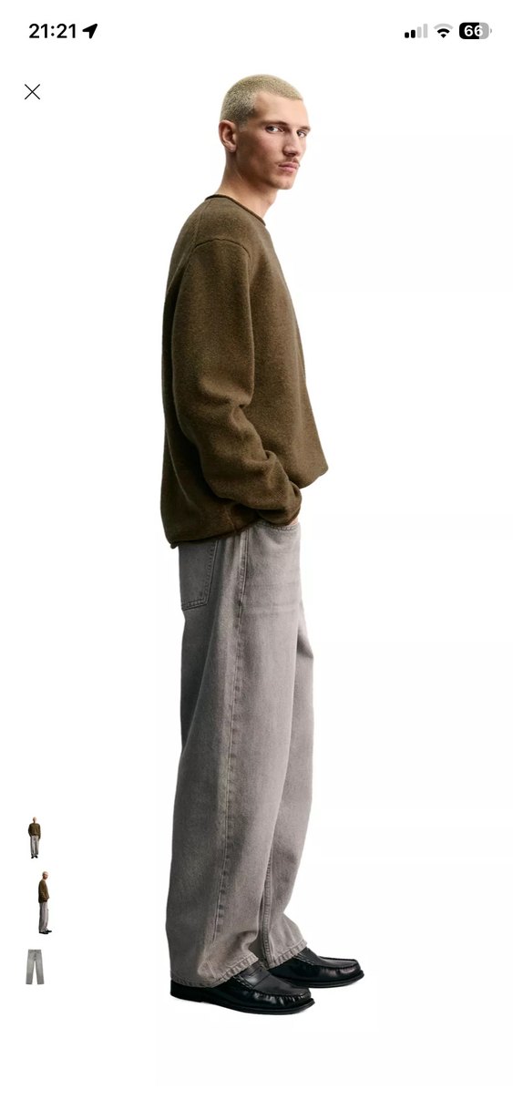 Zara Baggy Fit Jean - Görsel 2