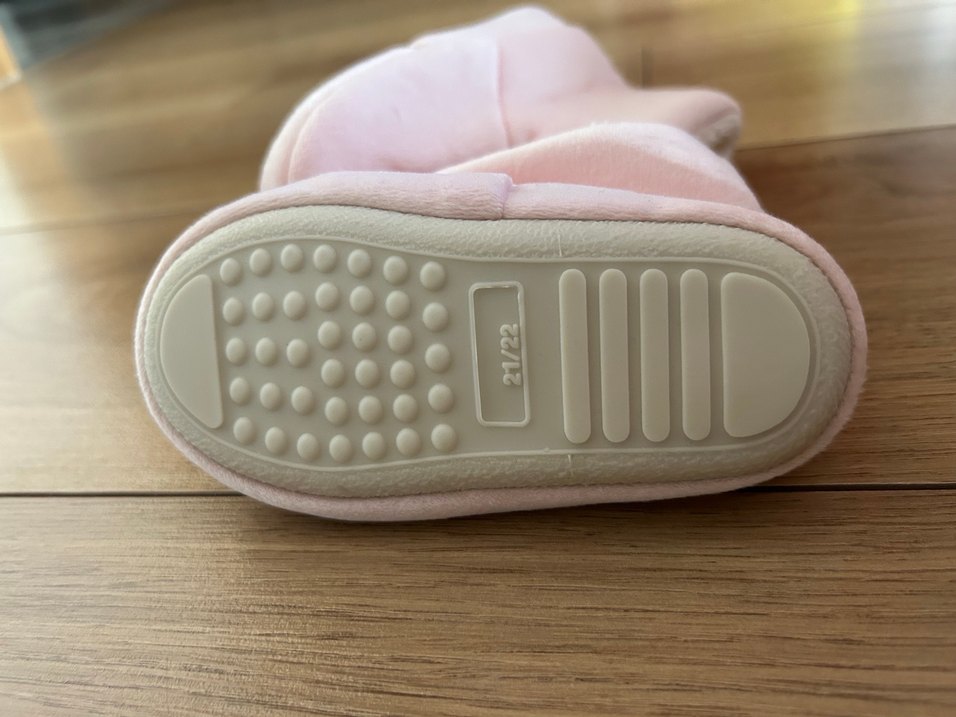 Kızlar için Pembe Sıcak Ev Terliği - Görsel 2