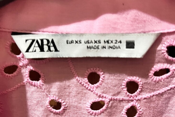 Zara Pembe gömlek