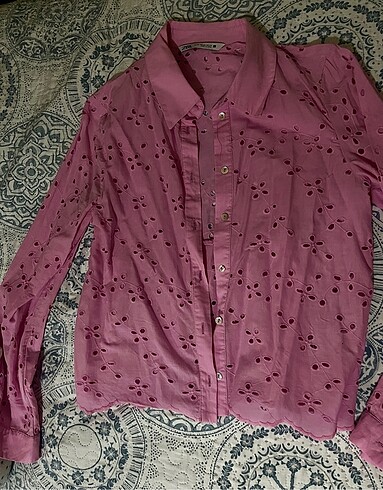 xs Beden pembe Renk Pembe gömlek