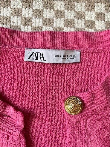 Zara Pembe hırka
