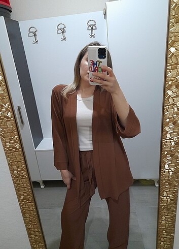 Airobin pantolon abaya takım 