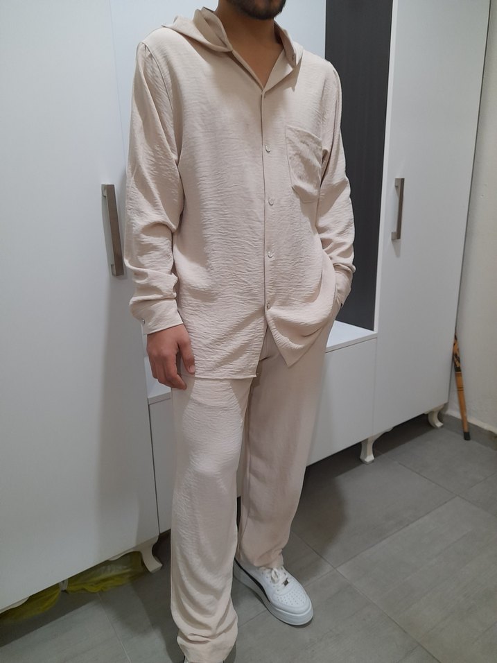 1.kalite airobin gömlek pantolon takım - Görsel 5