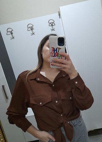 uzun cepli gömlek - Görsel 2