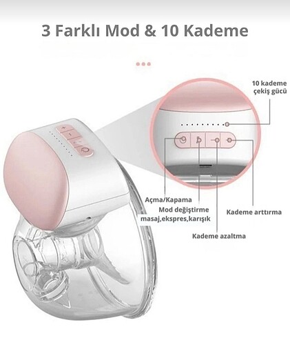 Bebebao sağım pompası - Görsel 3