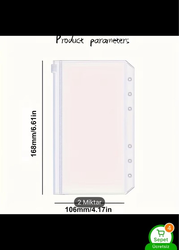 Bütçe planlayıcı Birikim ajandası  yedek zarf - Görsel 3