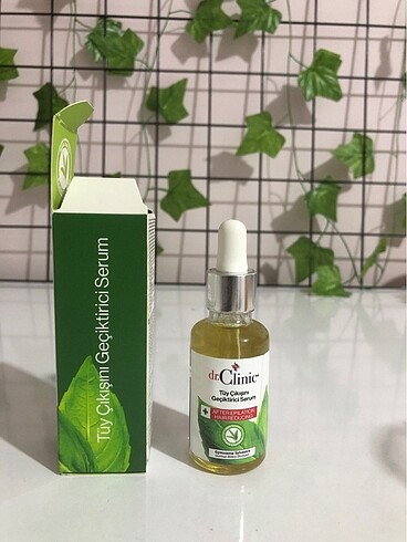 Diğer dr. Clinic Tüy Çıkışını Geciktirici Serum 30 ml