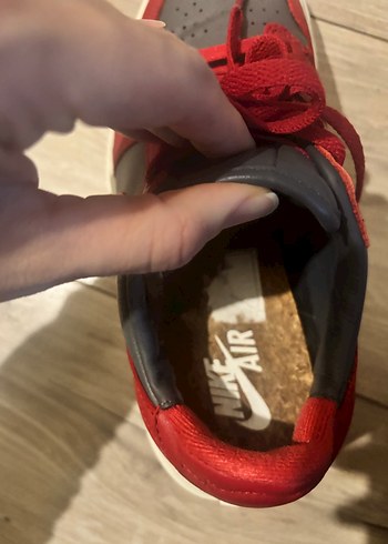 Kırmızı Kadın Platform Spor Ayakkabı - Görsel 4