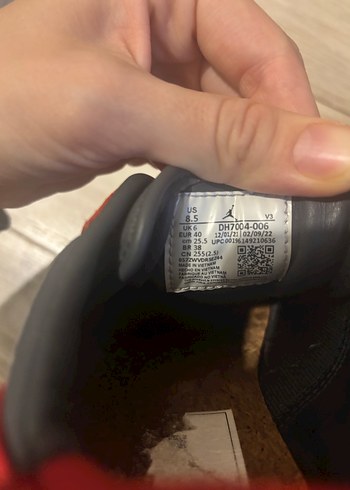 Kırmızı Kadın Platform Spor Ayakkabı - Görsel 5