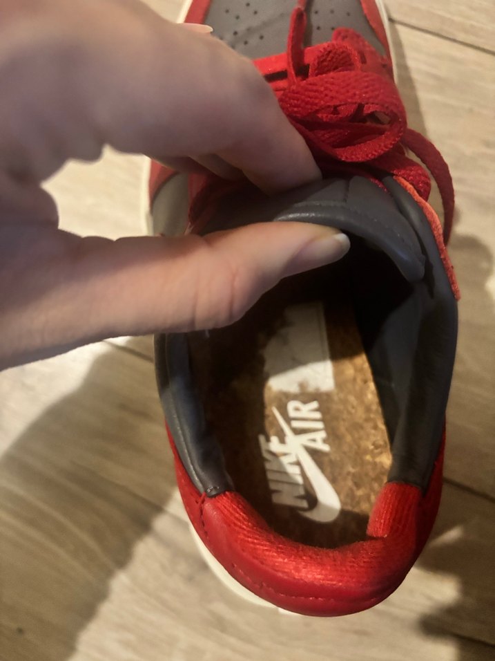 Kırmızı Kadın Platform Spor Ayakkabı - Görsel 4