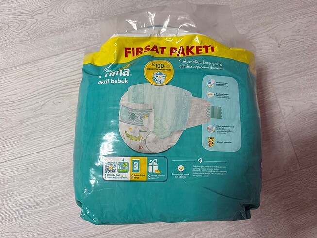 5 Beden: 11-25 kg Beden PRİMA 5 NUMARA SIFIR PAKET 62 ADET