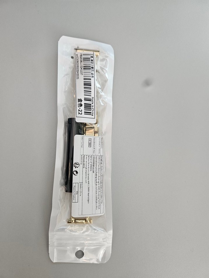 Altın Renkli Akıllı Bileklik Kayışı  Akıllı saatlere uygun - Görsel 4