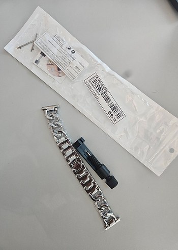 Gri Metal Kadın Akilli Saat Kayışı - Görsel 5