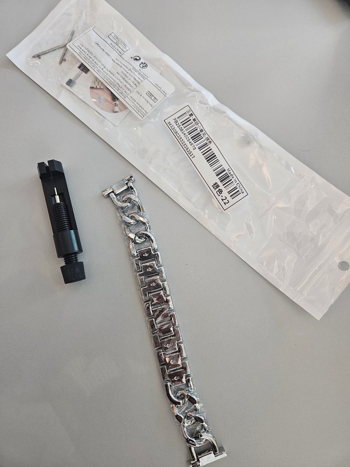 Gri Metal Kadın Akilli Saat Kayışı - Görsel 2