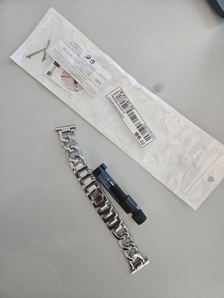 Gri Metal Kadın Akilli Saat Kayışı - Görsel 5