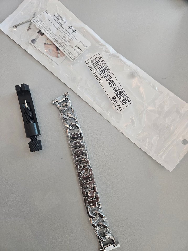 Gri Metal Kadın Akilli Saat Kayışı - Görsel 3