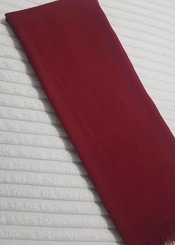 Kadın Bordo Şal - Görsel 2