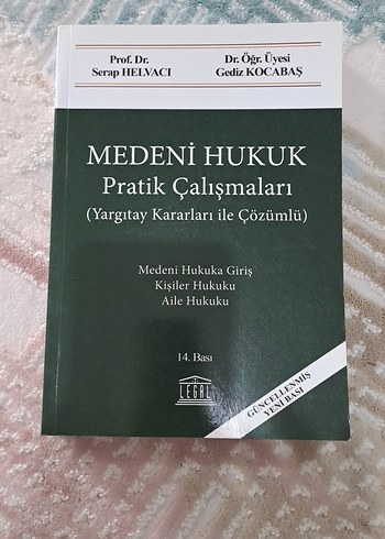 Medeni Hukuk Pratik Çalışmaları - Serap Helvacı
