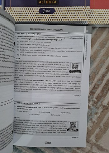 Orjinal Hakimlik Soru Bankası Seti - Görsel 3