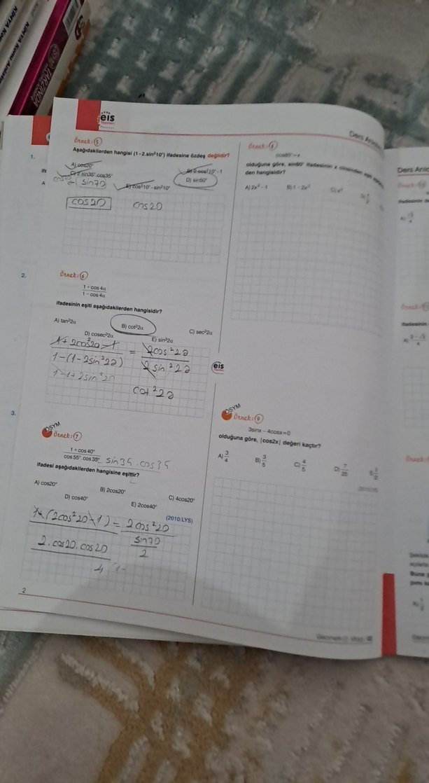 Geometri Ders Anlatım Föyü - Üniversite Hazırlık - Görsel 4