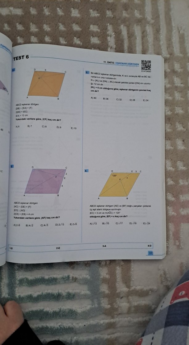 Master TYT-AYT Geometri Soru Bankası - Görsel 2