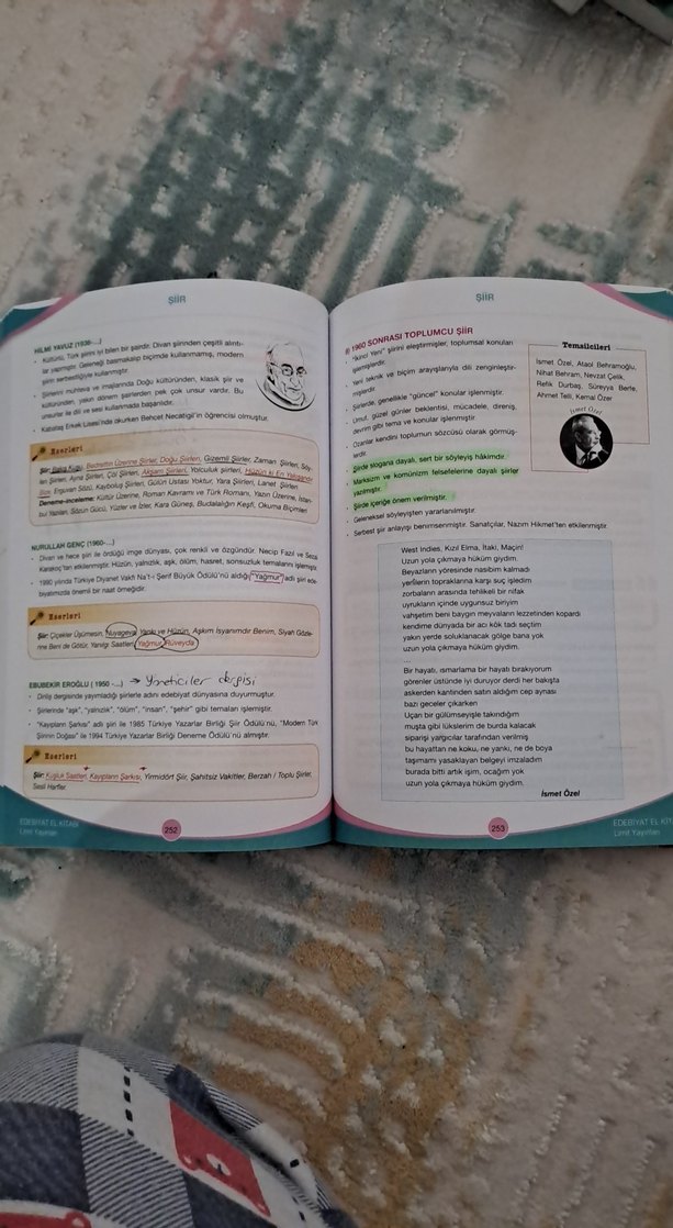 Edebiyat El Kitabı - Limit Yayınları - Görsel 3