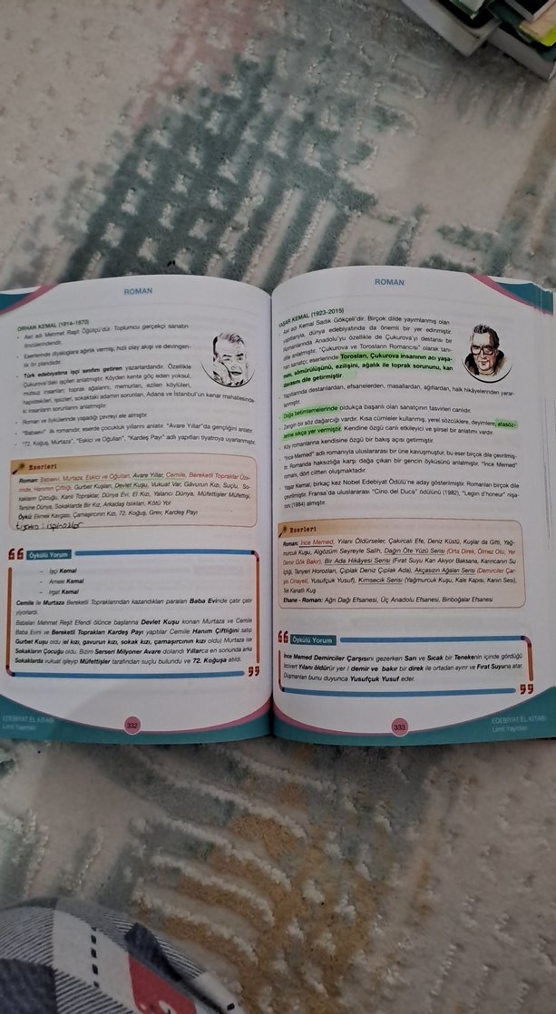 Edebiyat El Kitabı - Limit Yayınları - Görsel 4