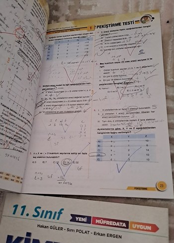 11. Sınıf Kimya 6 Fasikül Seti ÇAP YAYINLARI - Görsel 5