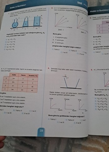 Bilfen TYT Fizik Soru Bankası - Görsel 3