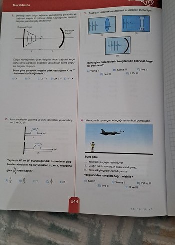 Bilfen TYT Fizik Soru Bankası - Görsel 4