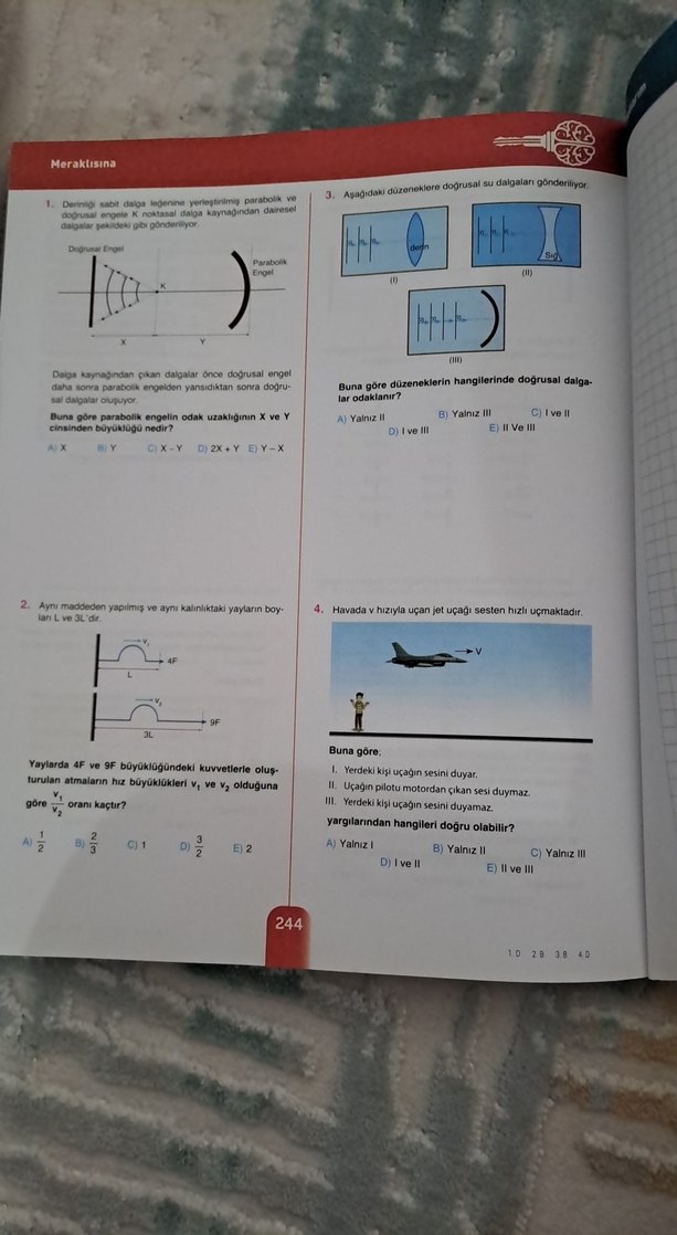 Bilfen TYT Fizik Soru Bankası - Görsel 4