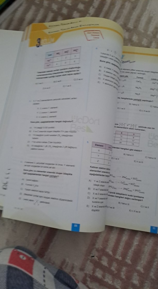 TYT Kimya Soru Bankası 2021 Model ÜçDörtBeş - Görsel 4